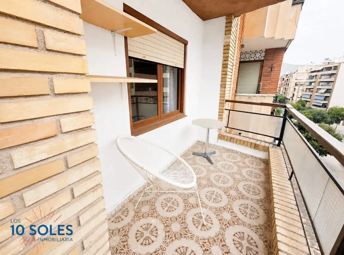 Terraza de Apartamento de alquiler en Orihuela con Amueblado