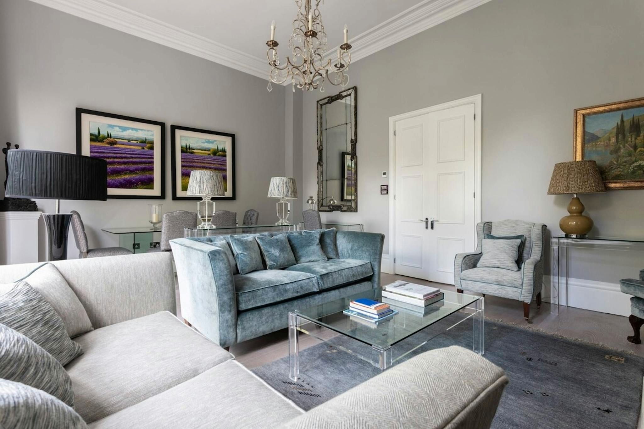 Living room of Flat to rent in  Valencia Capital  with Air Conditioner, Heating and Private garden