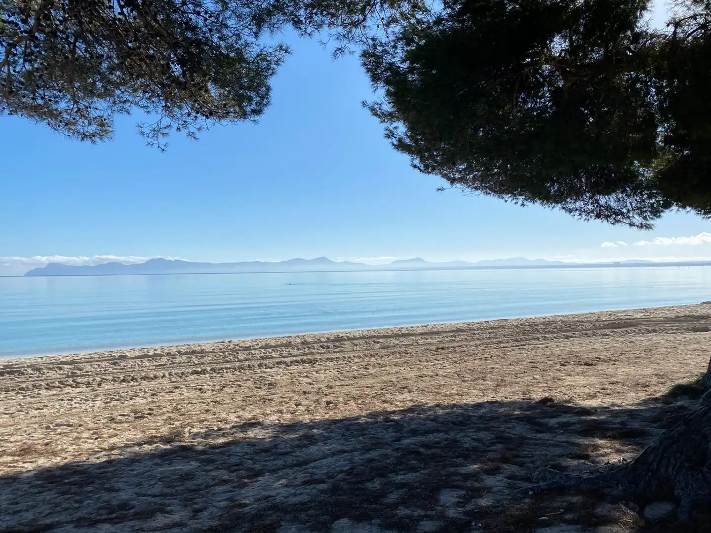 Außenansicht von Erdgeschoss zum Verkauf in Alcúdia mit Klimaanlage, Privatgarten und Terrasse