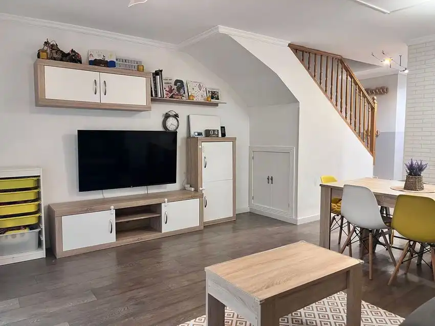 Wohnzimmer von Haus oder Chalet zum Verkauf in Mont-roig del Camp mit Abstellraum und Gemeinschaftspool