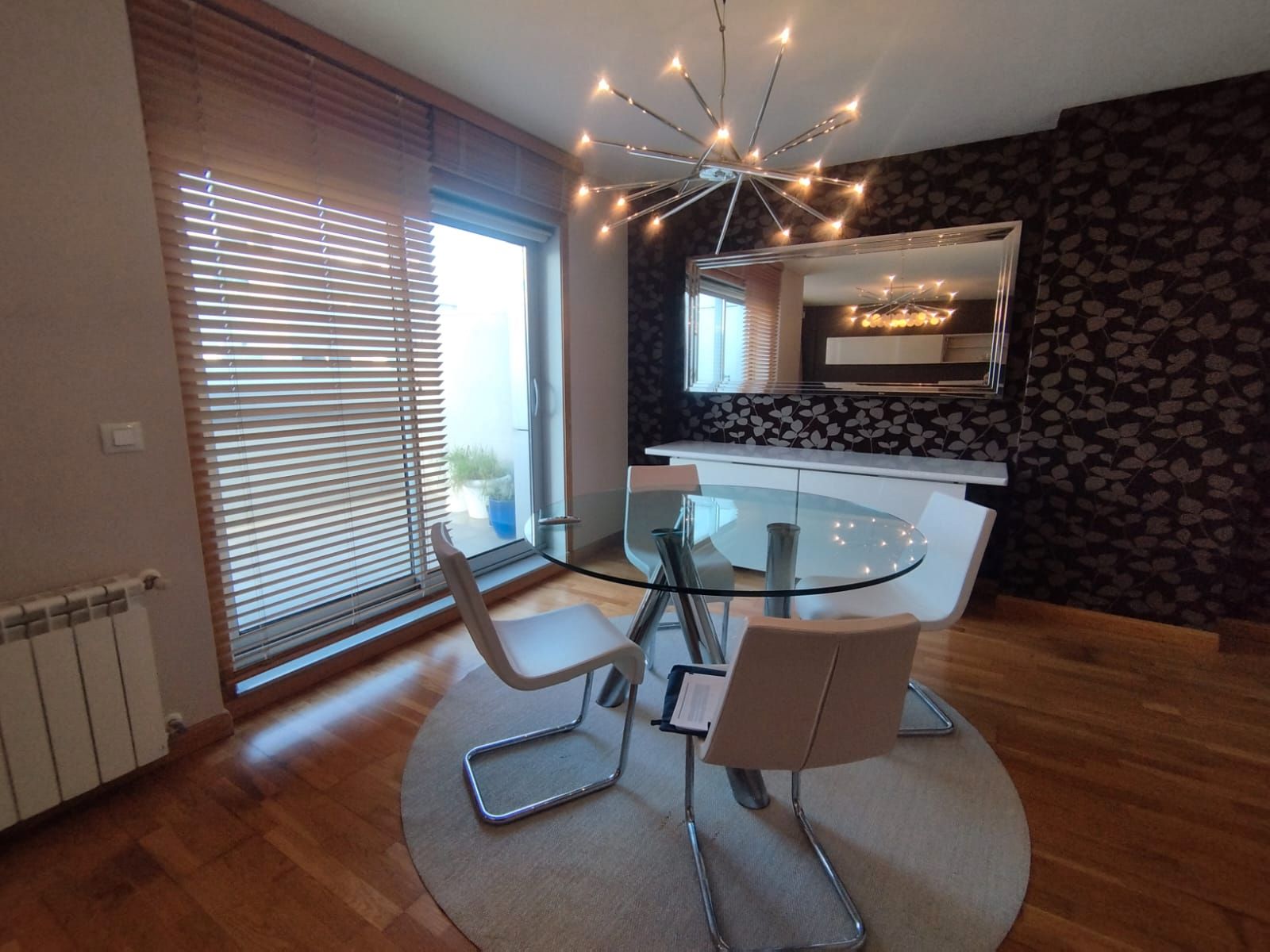 Dining room of Duplex for sale in Narón  with Heating, Parquet flooring and Terrace