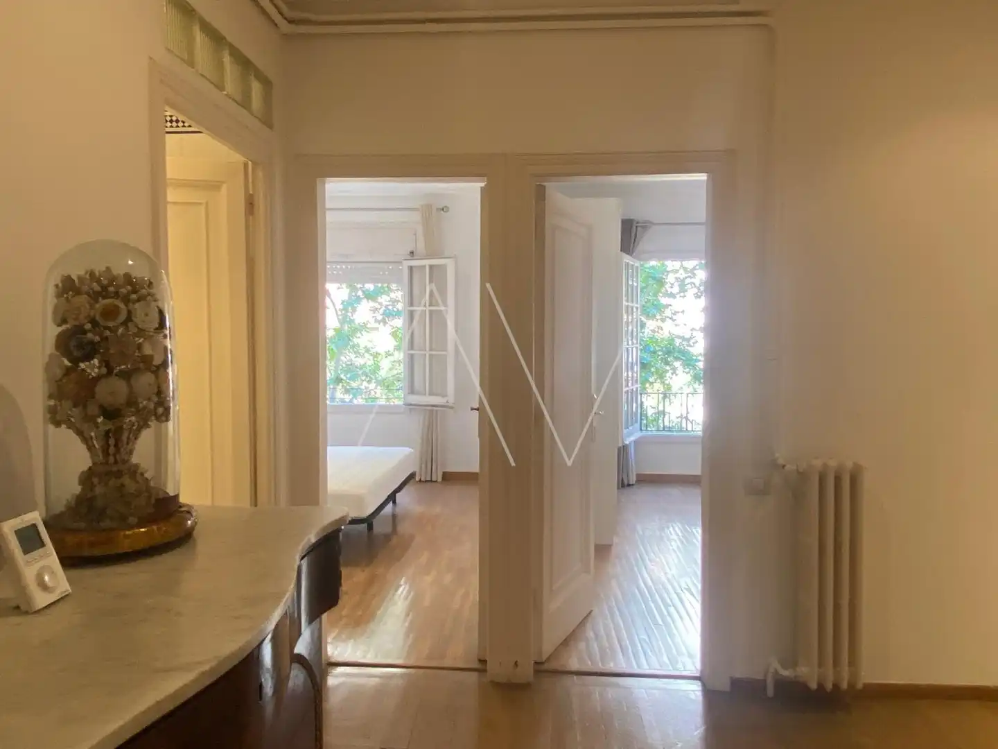Bedroom of Flat for rent in Barcelona  with Heating