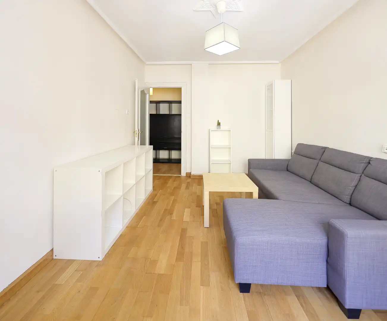 Sala de estar de Piso en venta en Gijón  con Calefacción, Terraza y Amueblado