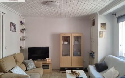 Living room of Flat for sale in Villajoyosa / La Vila Joiosa  with Air Conditioner, Heating and Terrace