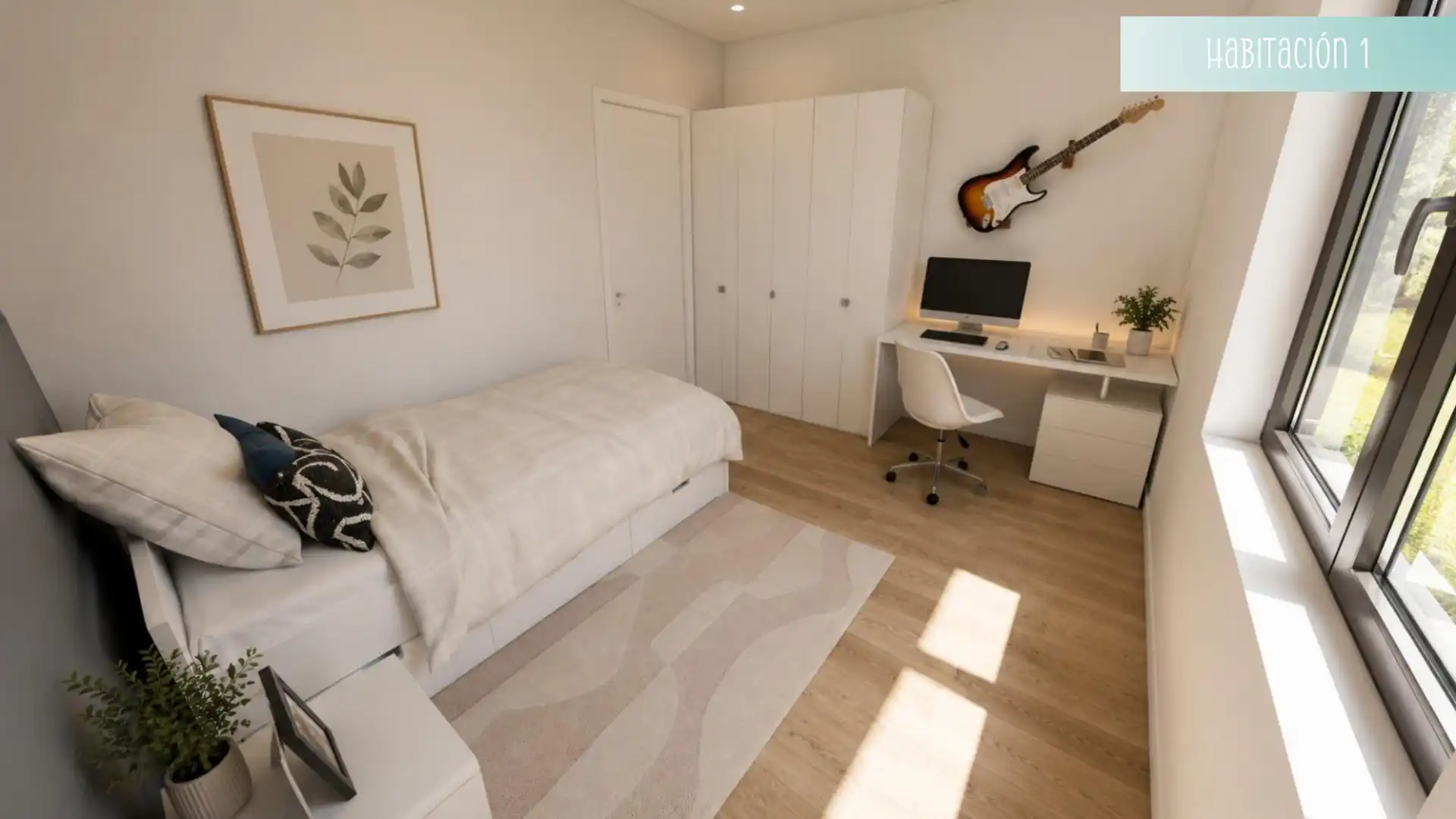 Dormitori de Casa o xalet en venda en Figueres amb Aire condicionat, Calefacció i Jardí privat