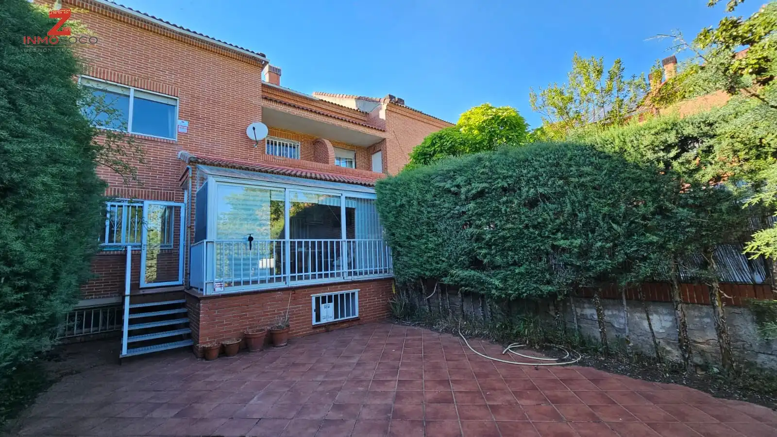 Jardí de Casa adosada en venda en Las Rozas de Madrid amb Aire condicionat, Calefacció i Jardí privat