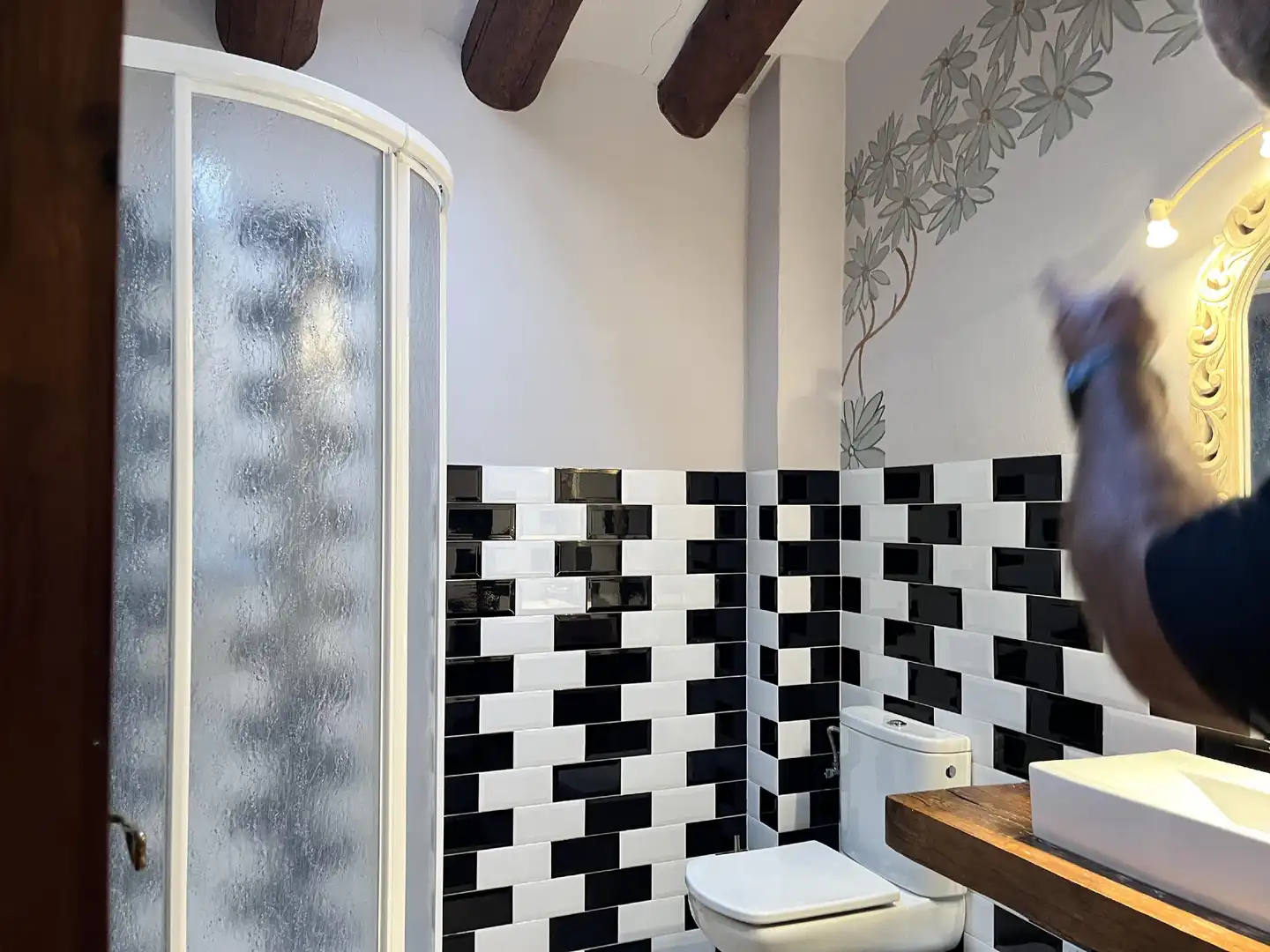 Baño de Casa o chalet en venta en El Grado con Aire acondicionado, Calefacción y Terraza