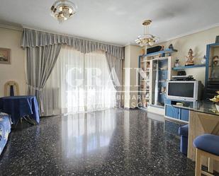 Living room of Flat for sale in  Albacete Capital  with Heating, Storage room and Balcony