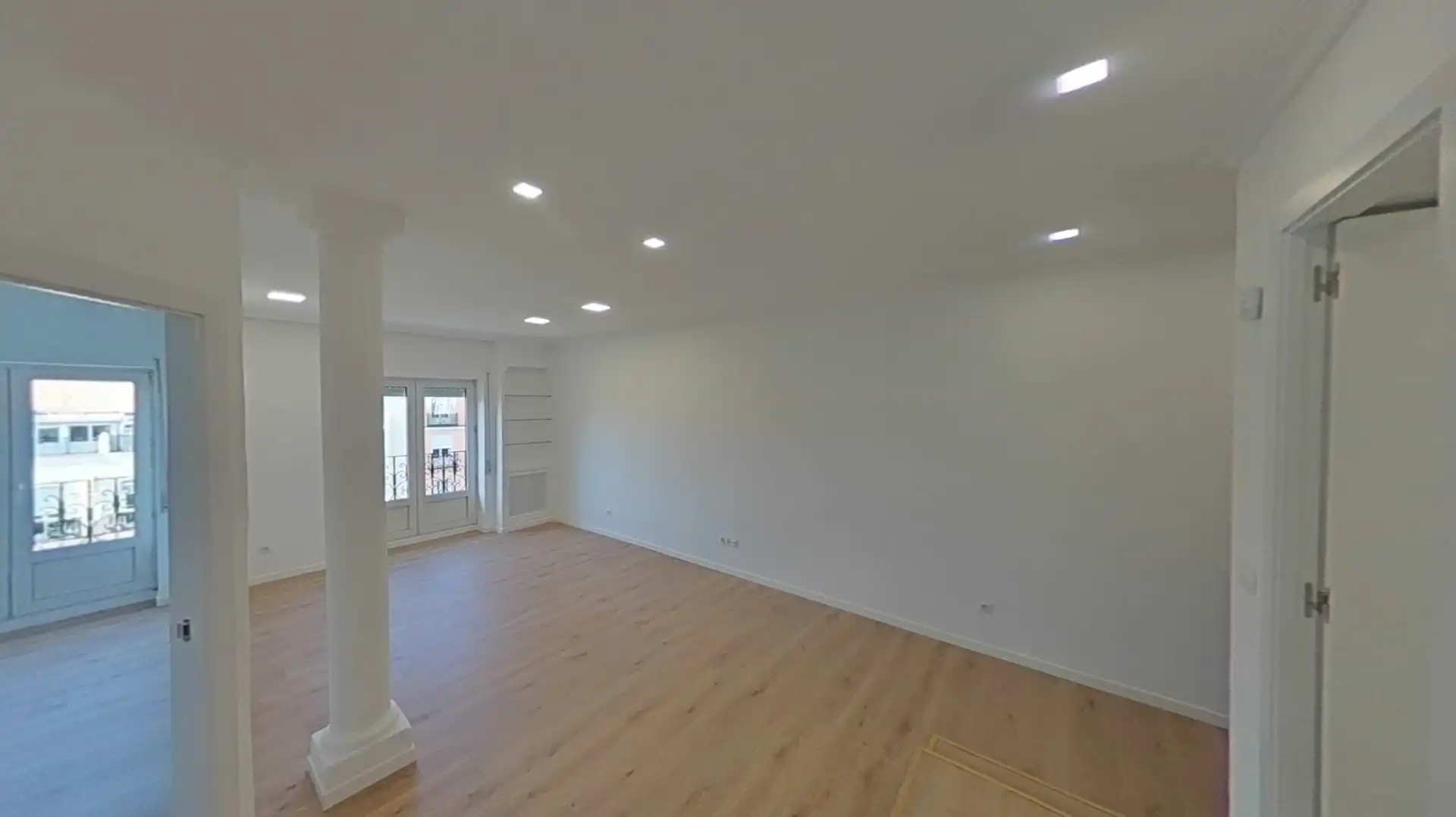 Wohnzimmer von Wohnung zum Verkauf in  Madrid Capital mit Heizung, Terrasse und Ofen