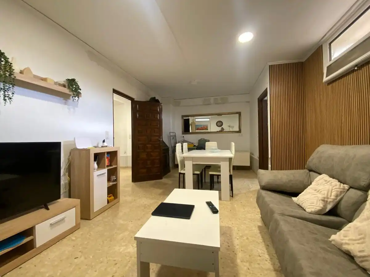 Sala de estar de Apartamento en venta en Dénia con Piscina y Piscina comunitaria