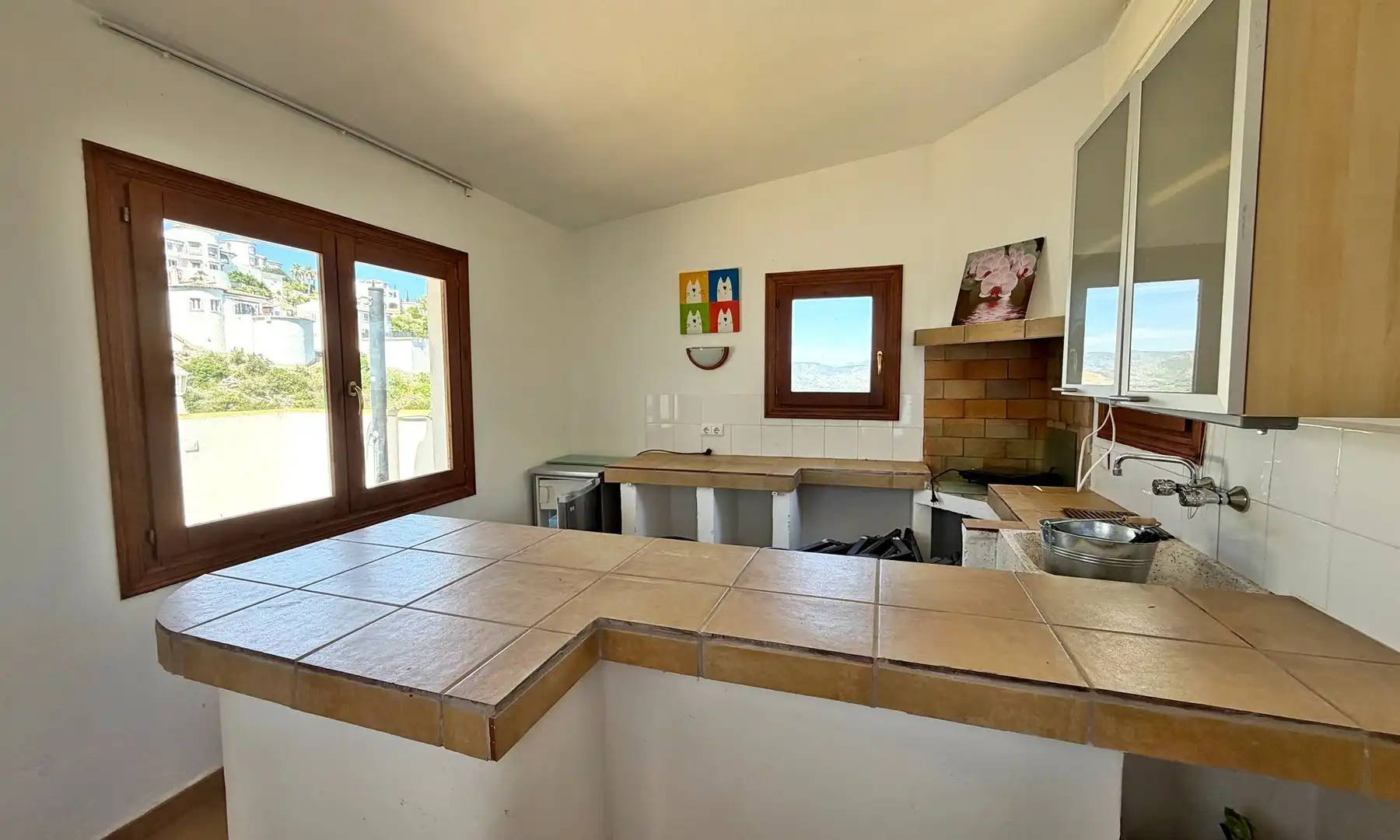 Cocina de Casa o chalet en venta en Dénia con Aire acondicionado, Calefacción y Jardín privado