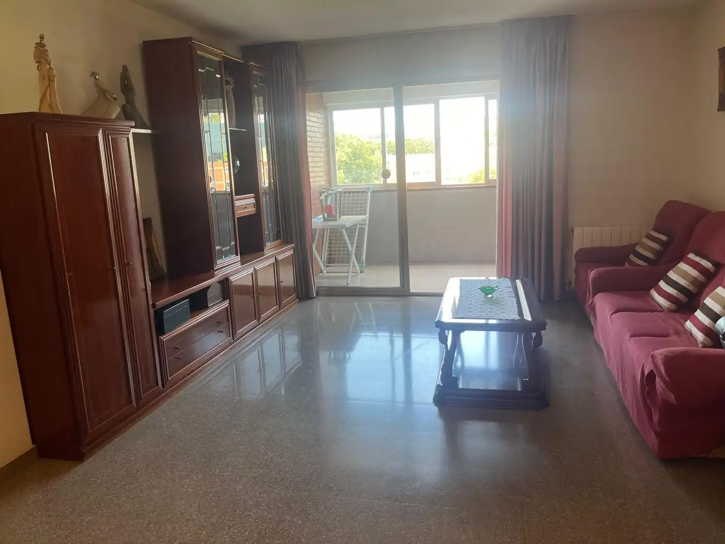 Living room of Flat for rent in Barcelona  with Air Conditioner, Heating and Furnished