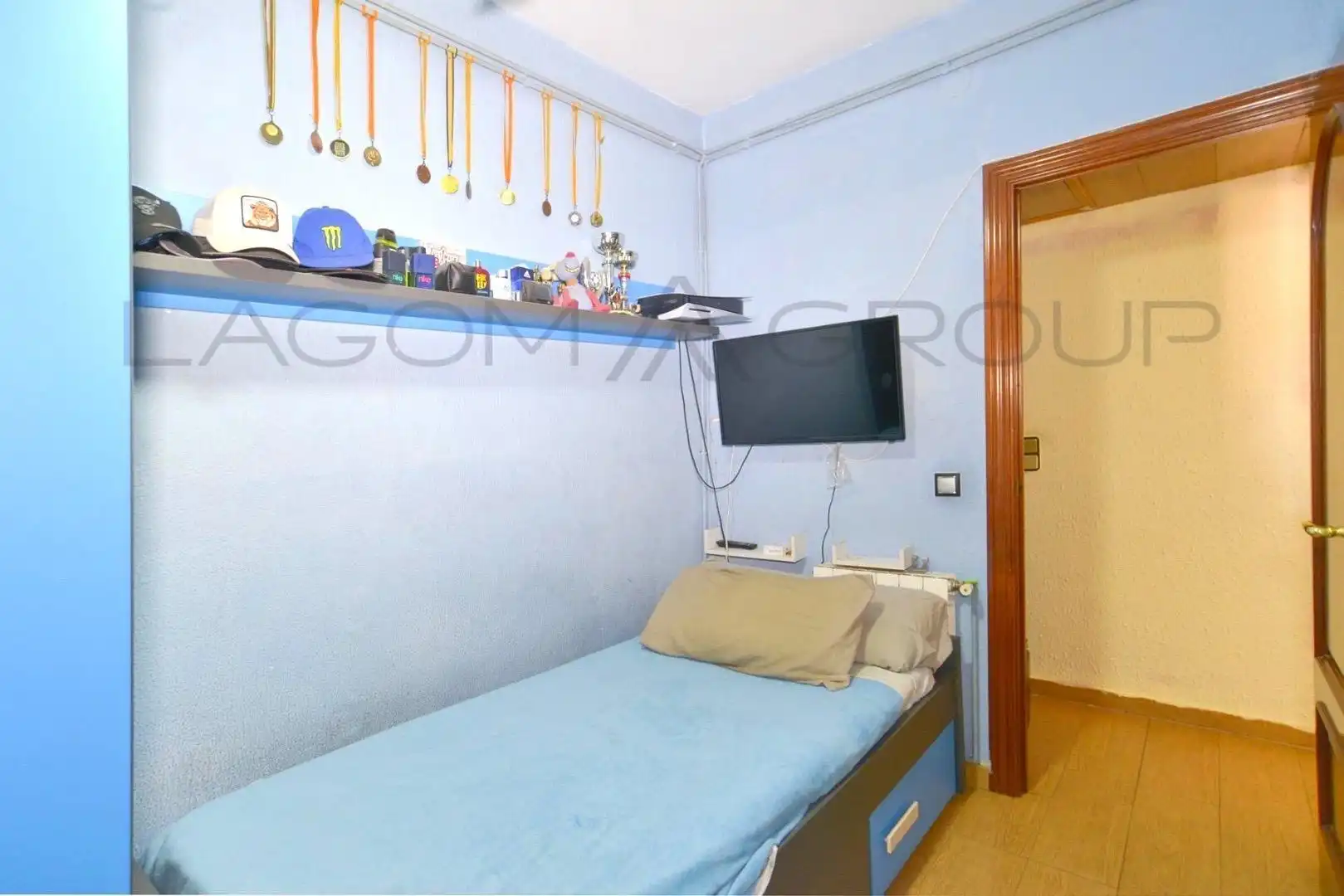 Schlafzimmer von Wohnung zum Verkauf in Gavà mit Klimaanlage, Heizung und Privatgarten