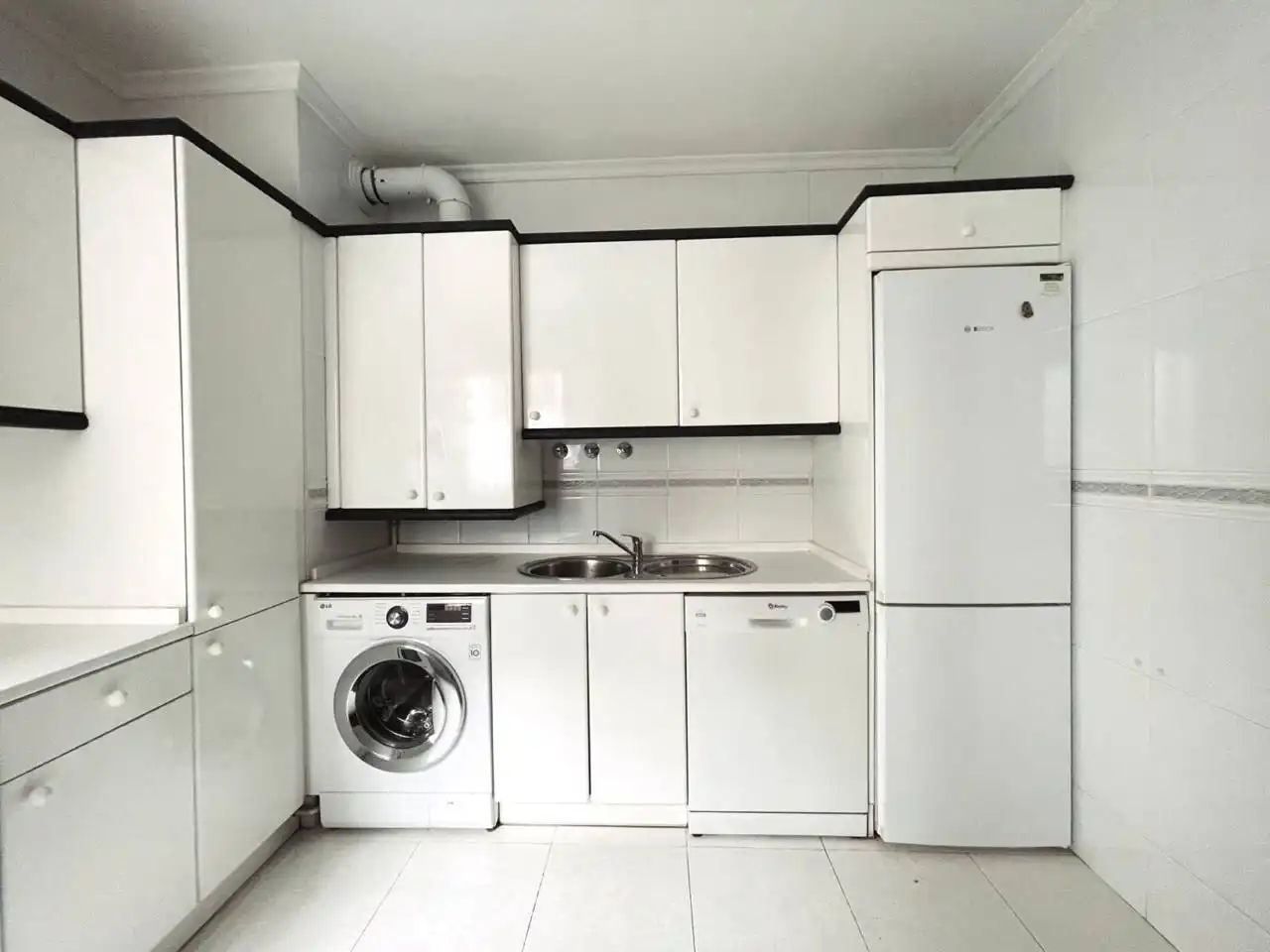 Küche von Wohnung zum Verkauf in Leioa mit Heizung und Terrasse