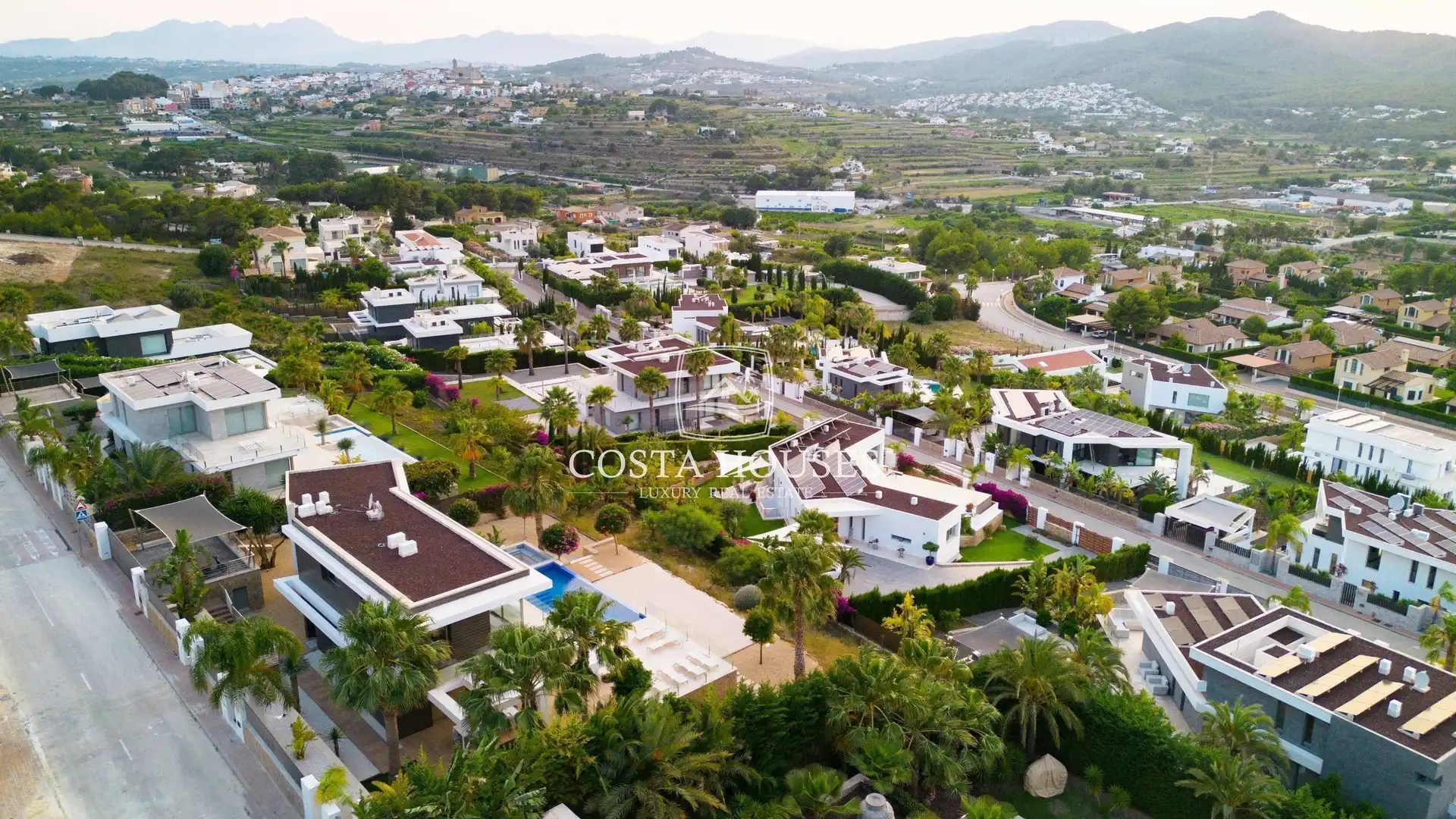 Exterior view of Houses for sale in Jávea / Xàbia  with Air Conditioner, Private garden and Terrace
