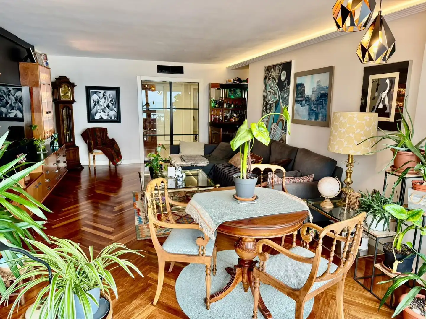 Sala d'estar de Pis en venda en A Coruña Capital  amb Calefacció i Traster