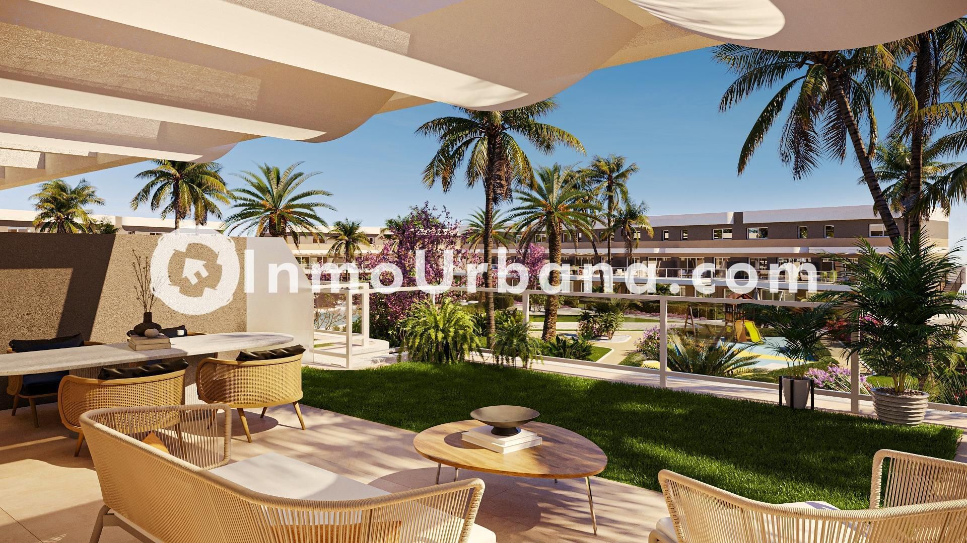 Terrace of Duplex for sale in Monforte del Cid  with Air Conditioner, Heating and Private garden