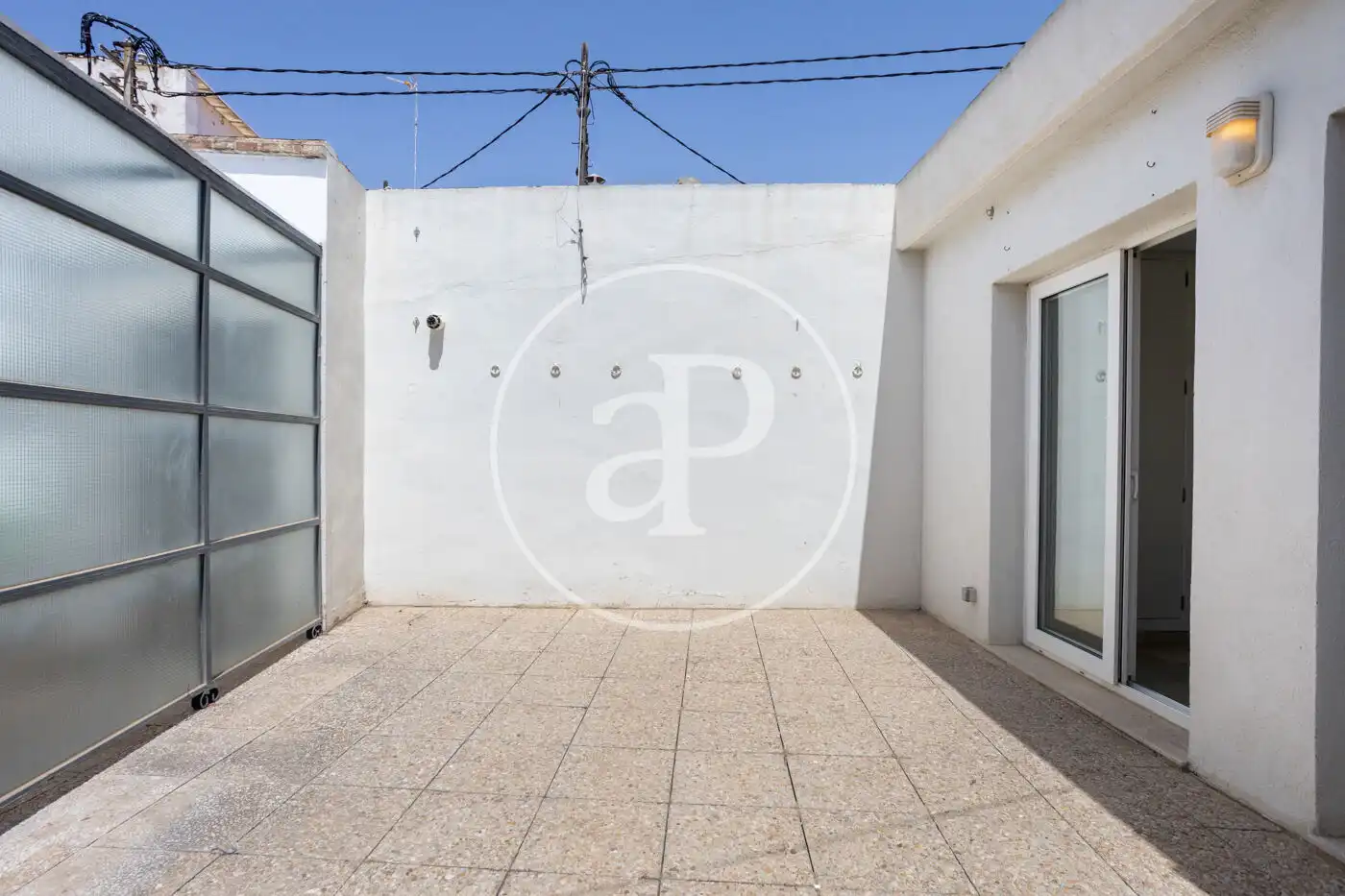 Terrace of Attic for rent in Valencia  with Air Conditioner, Heating and Terrace