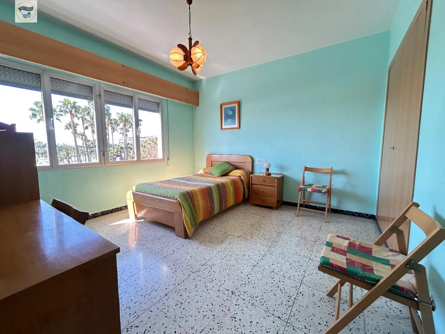 Bedroom of Flat for sale in La Ràpita  with Heating, Terrace and Balcony