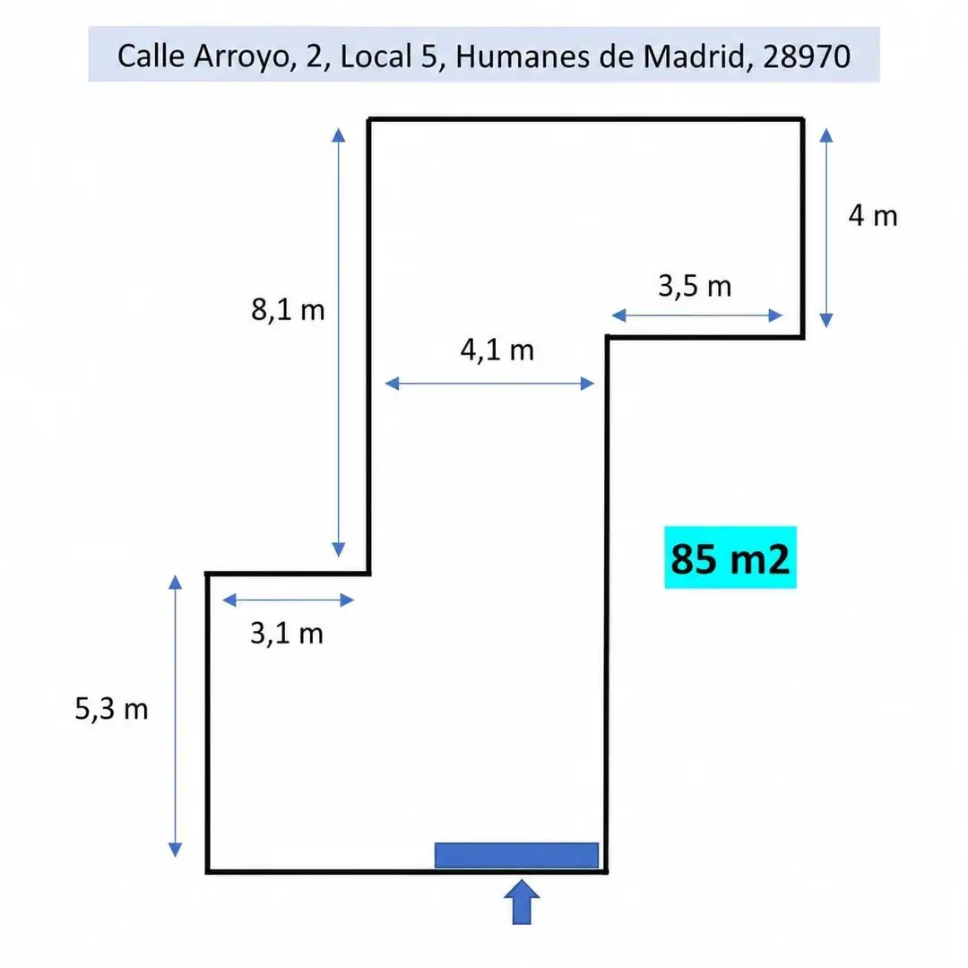 Local commercial à louer à Humanes de Madrid, imagen 12