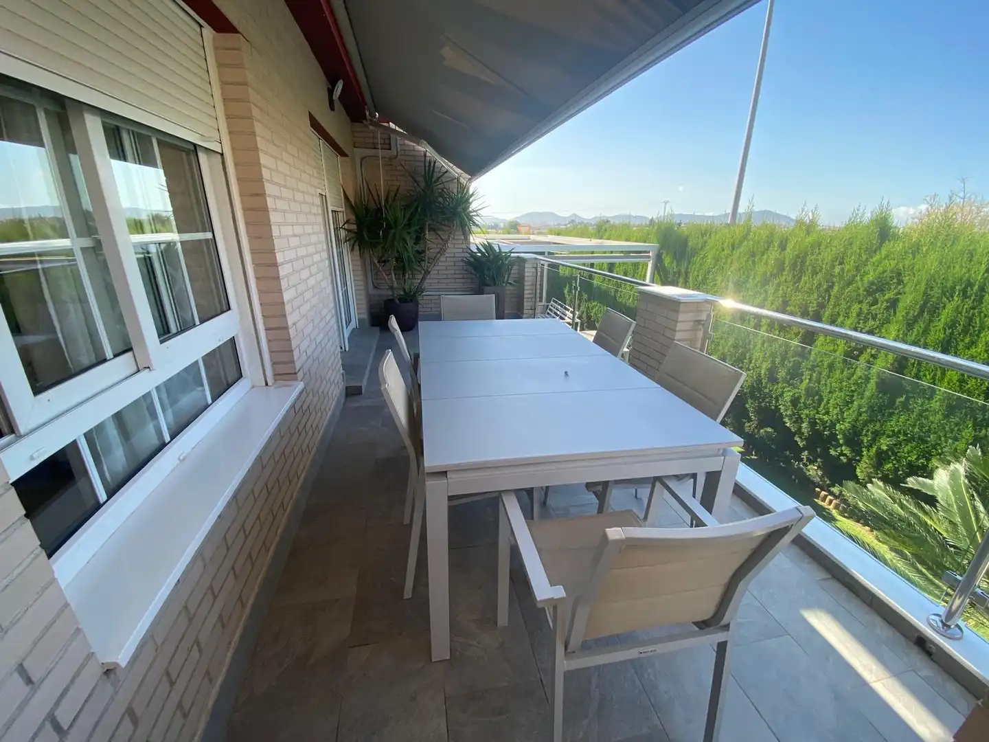 Terraza de Casa adosada en venta en Cartagena con Aire acondicionado, Jardín privado y Terraza