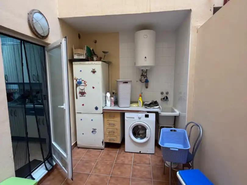 Cuina de Casa o xalet en venda en El Ejido amb Aire condicionat, Jardí privat i Terrassa