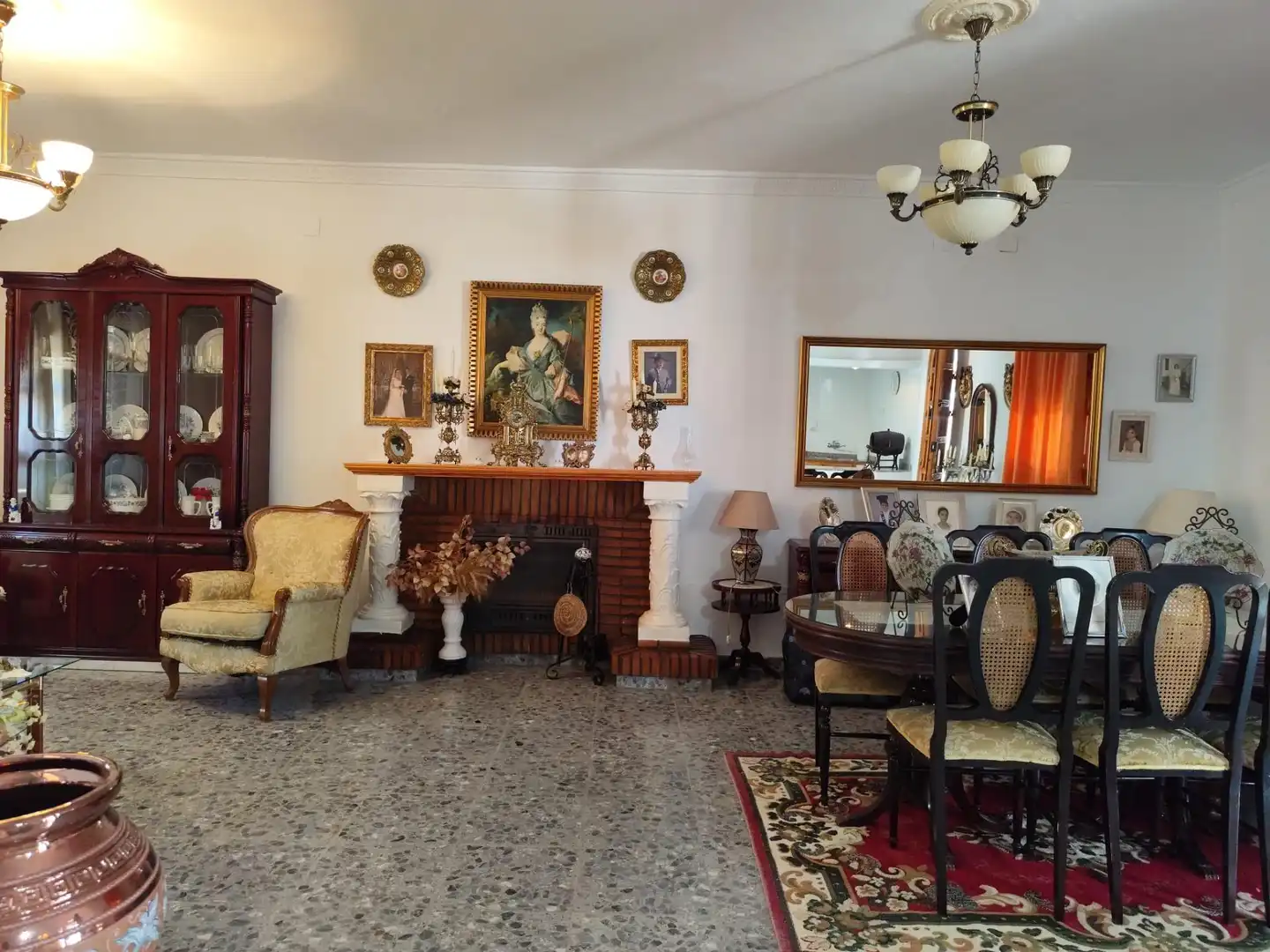 Sala de estar de Casa o chalet en venta en Carrión de los Céspedes con Aire acondicionado, Calefacción y Jardín privado