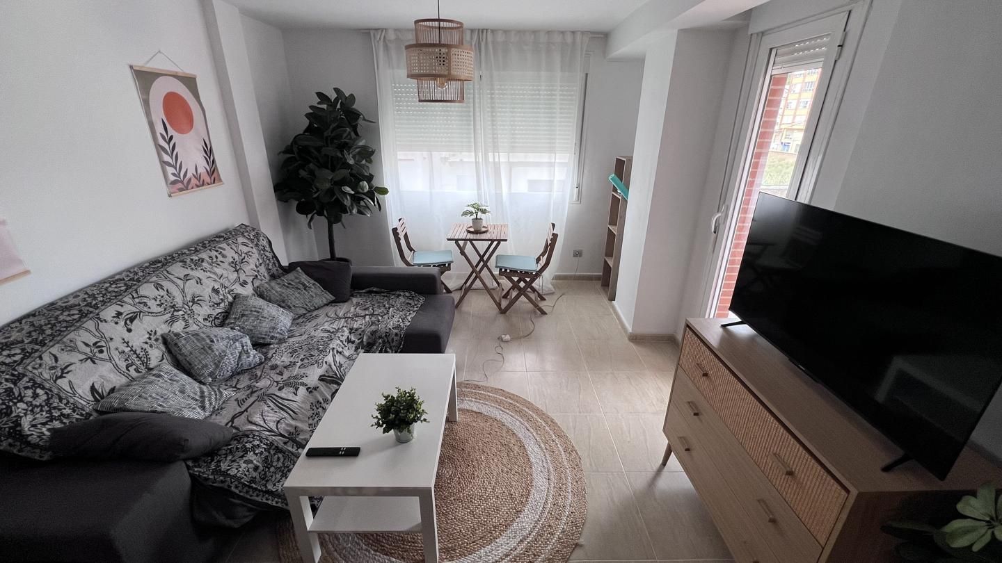 Sala de estar de Piso en venta en Torreblanca con Aire acondicionado y Terraza