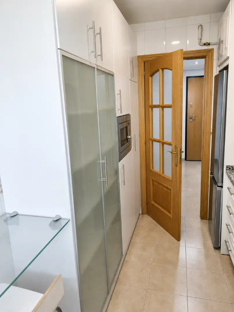 Kitchen of Flat for sale in Sevilla  with Air Conditioner, Heating and Terrace