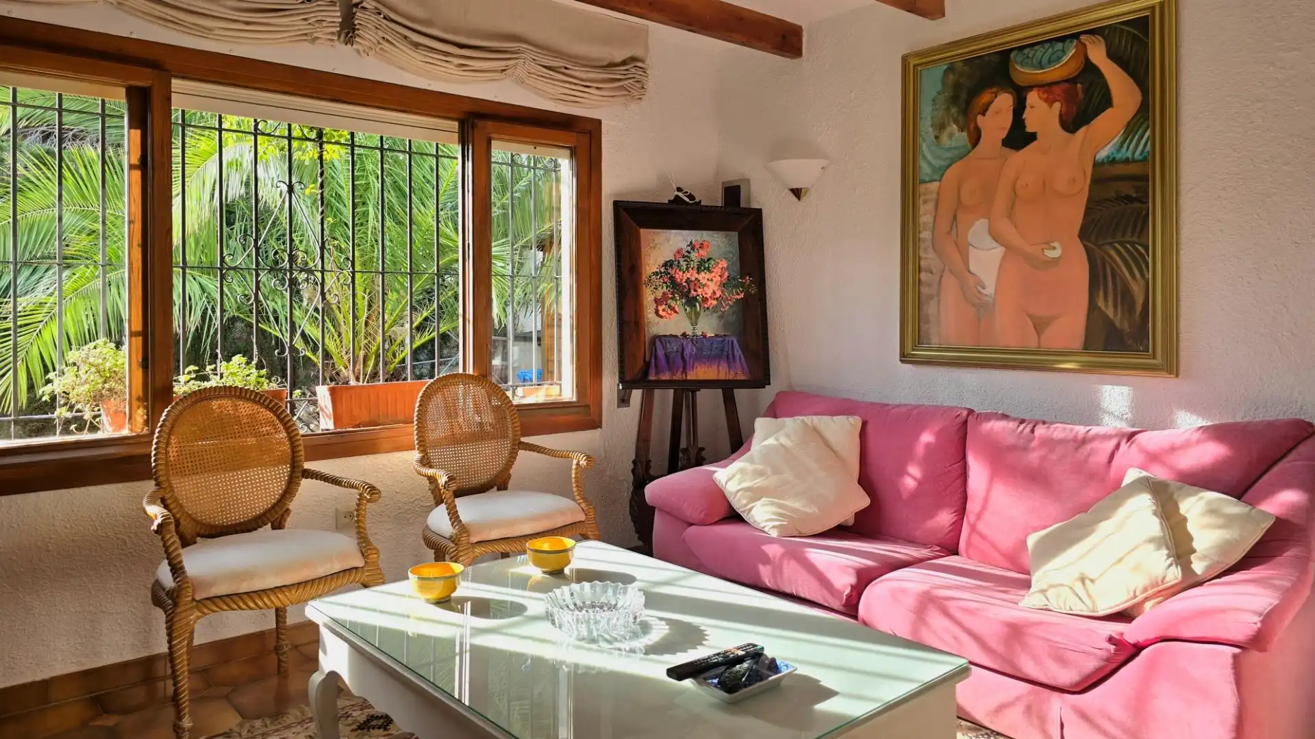 Living room of Houses for sale in Benalmádena  with Air Conditioner, Heating and Private garden