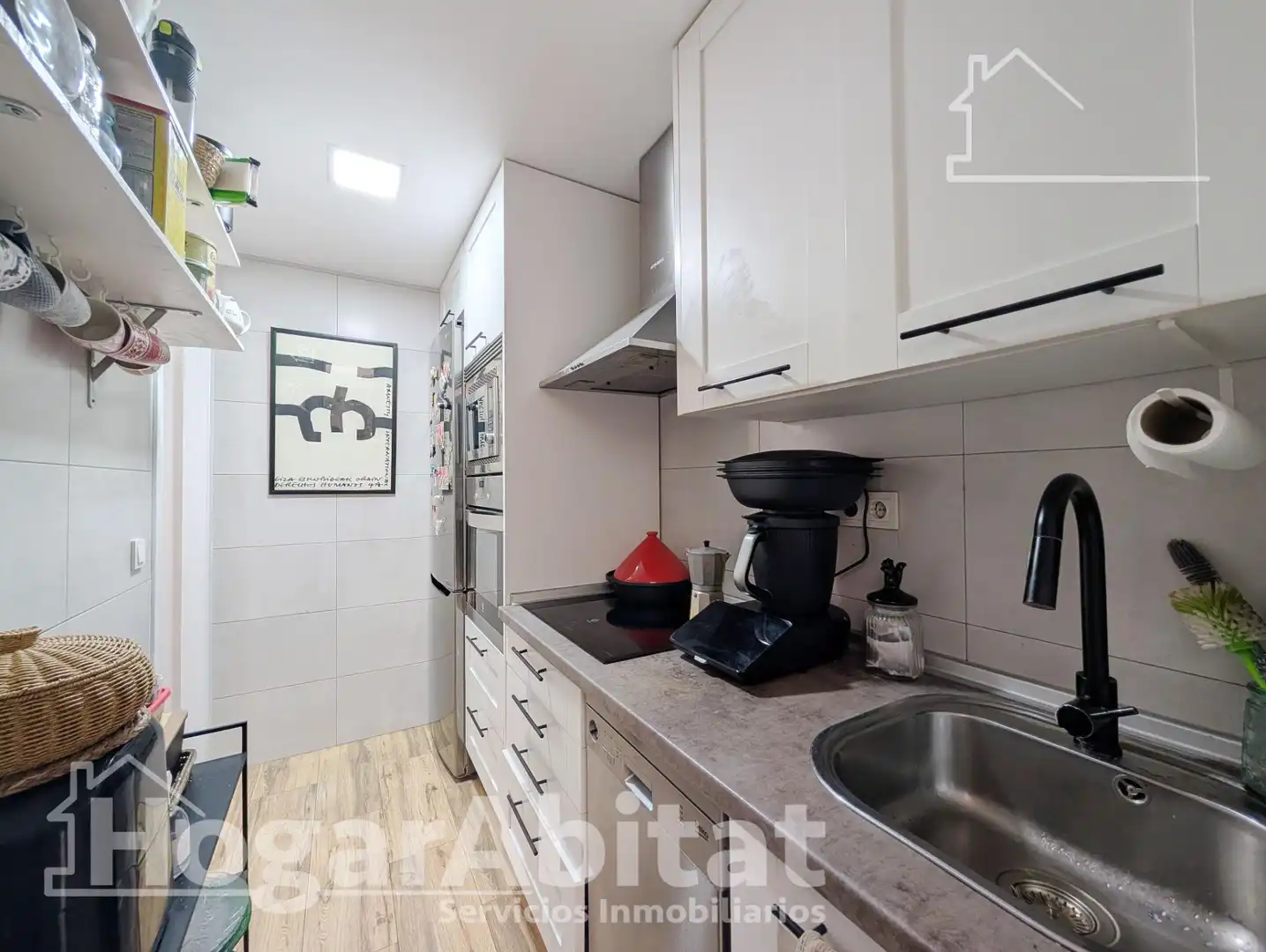 Cocina de Piso en venta en Alicante / Alacant con Aire acondicionado, Calefacción y Terraza