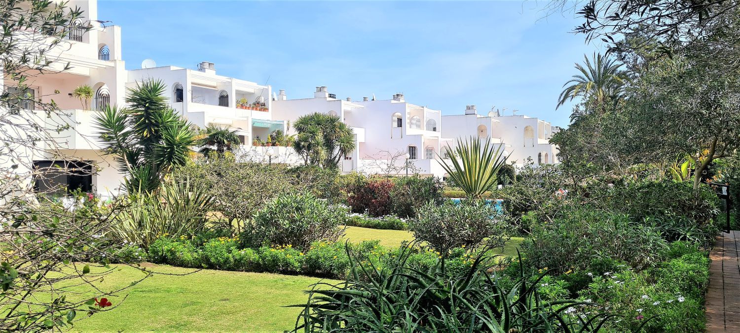 Jardín de Apartamento en venta en Sotogrande con Aire acondicionado, Calefacción y Terraza