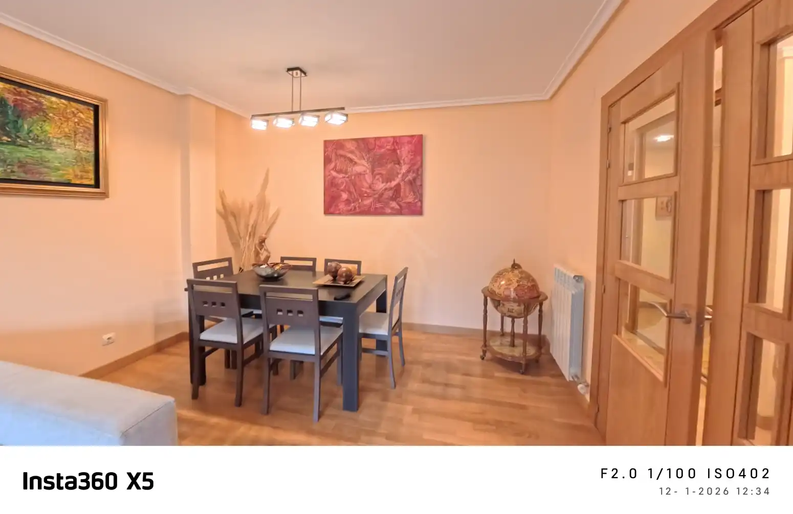 Esszimmer von Wohnung zum Verkauf in  Logroño mit Heizung, Privatgarten und Parkett