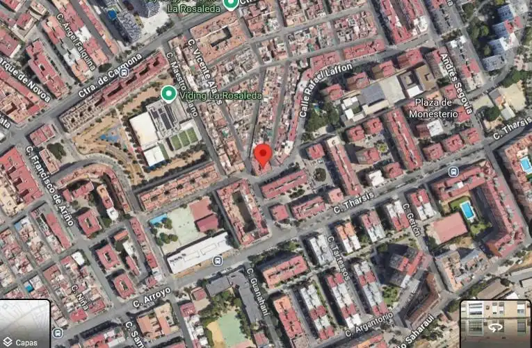 Vista exterior de Pis en venda en San Pablo - Santa Justa