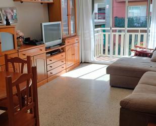 Living room of Flat for sale in Mataró  with Heating, Terrace and Oven