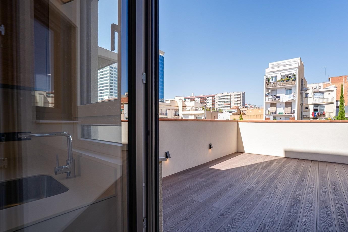Terrassa de Àtic en venda en  Barcelona Capital amb Aire condicionat i Terrassa