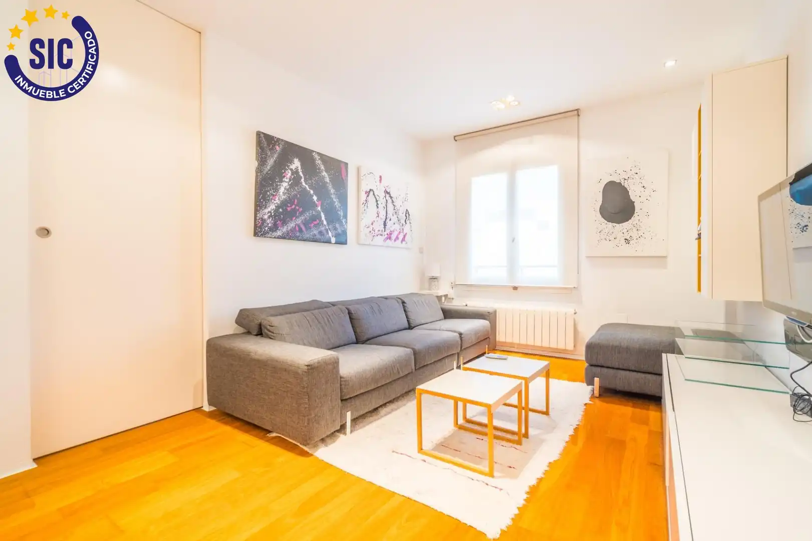 Sala de estar de Piso en venta en Valencia con Calefacción y Parquet