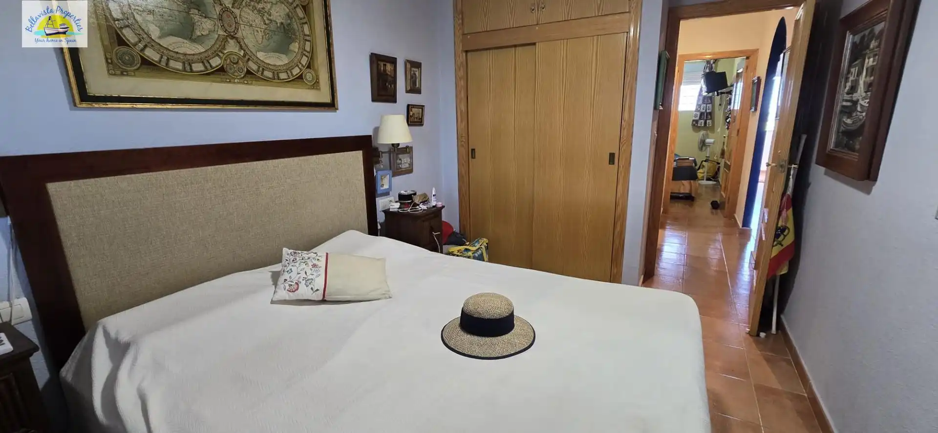 Dormitori de Apartament en venda en Cartagena amb Moblat, Balcó i Alarma