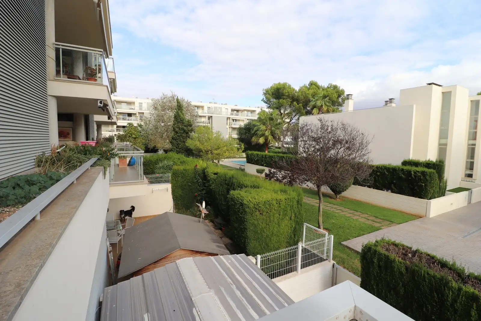 Terraza de Piso de alquiler en  Palma de Mallorca con Aire acondicionado, Parquet y Terraza