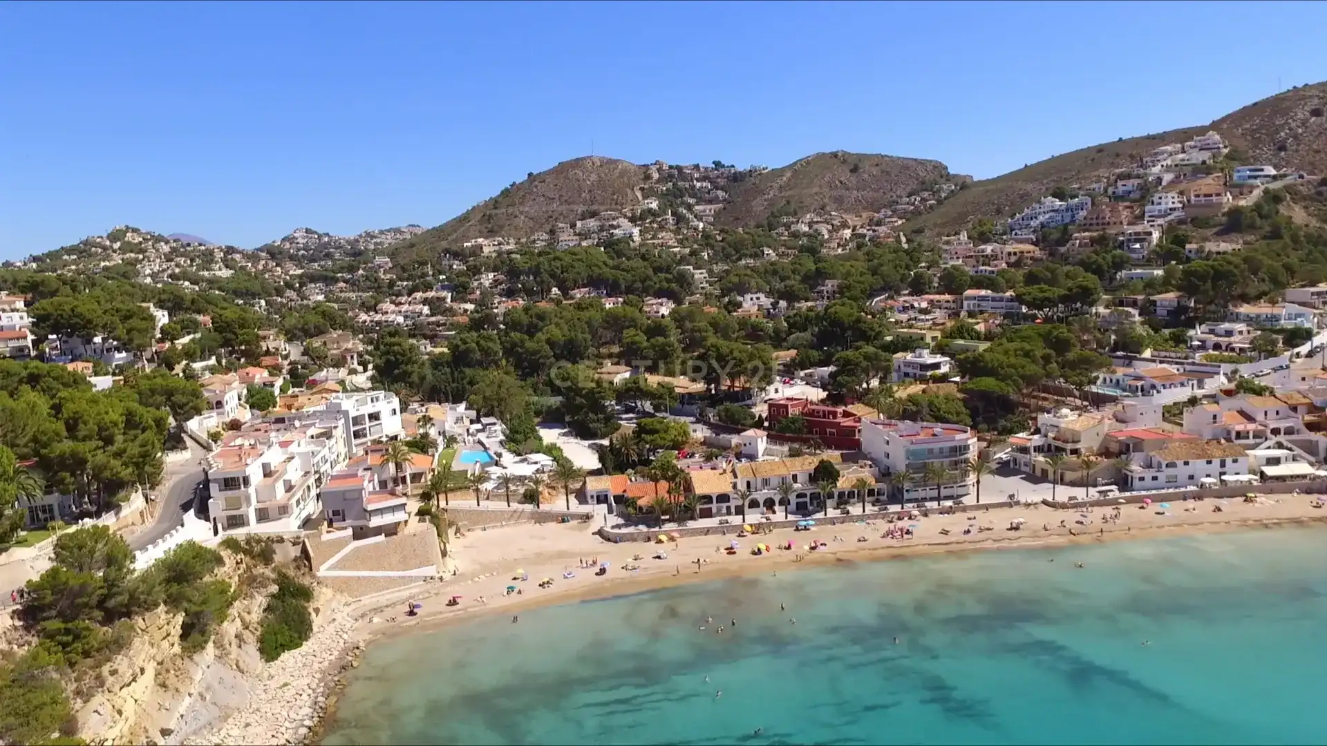 Vista exterior de Apartament de lloguer en Calpe / Calp amb Aire condicionat, Rentadora i Microones