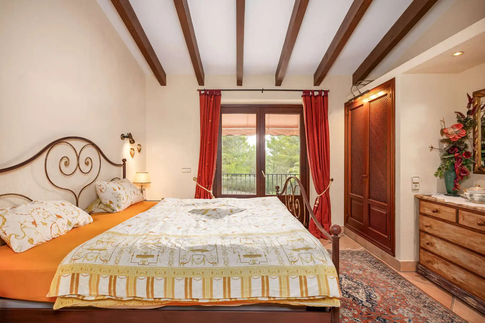 Habitación de Finca rústica en venta en Capdepera con Aire acondicionado, Terraza y Amueblado