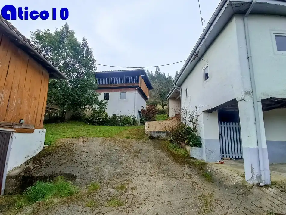 Vista exterior de Casa o chalet en venta en Boal con Calefacción y Amueblado