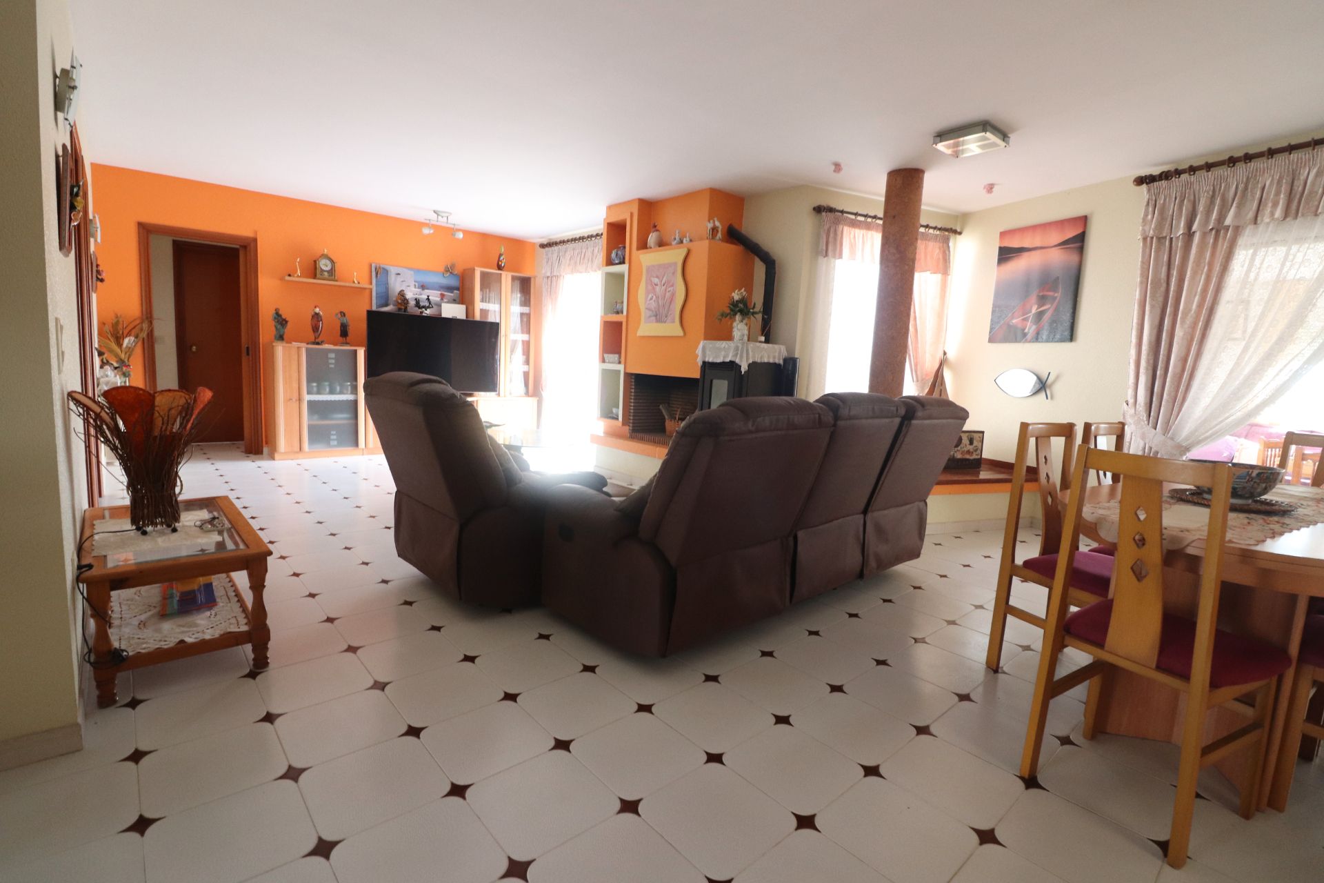 Living room of House or chalet for sale in Sant Jaume d'Enveja  with Heating, Private garden and Balcony