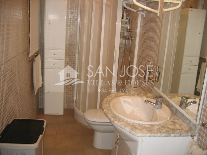 Bathroom of Flat for sale in Aspe  with Air Conditioner, Terrace and Storage room