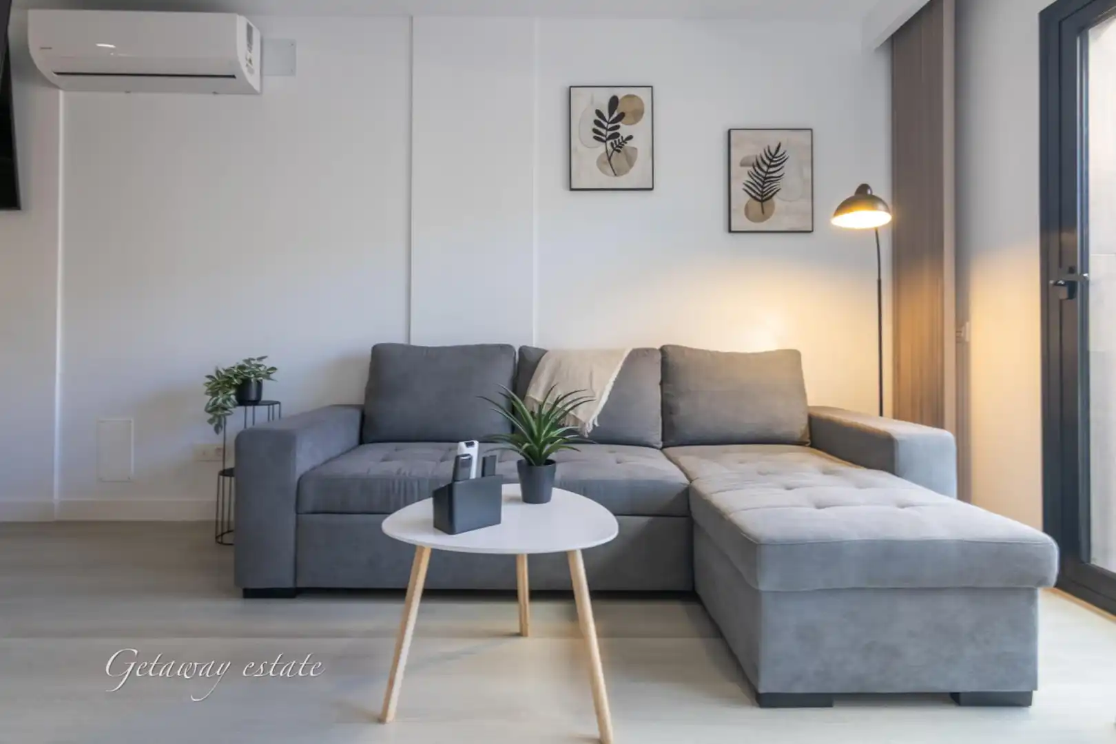 Living room of Apartments for sale in Mogán  with Air Conditioner and Furnished