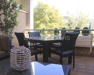 Terrace of Apartment to rent in  Madrid Capital  with Air Conditioner, Heating and Parquet flooring