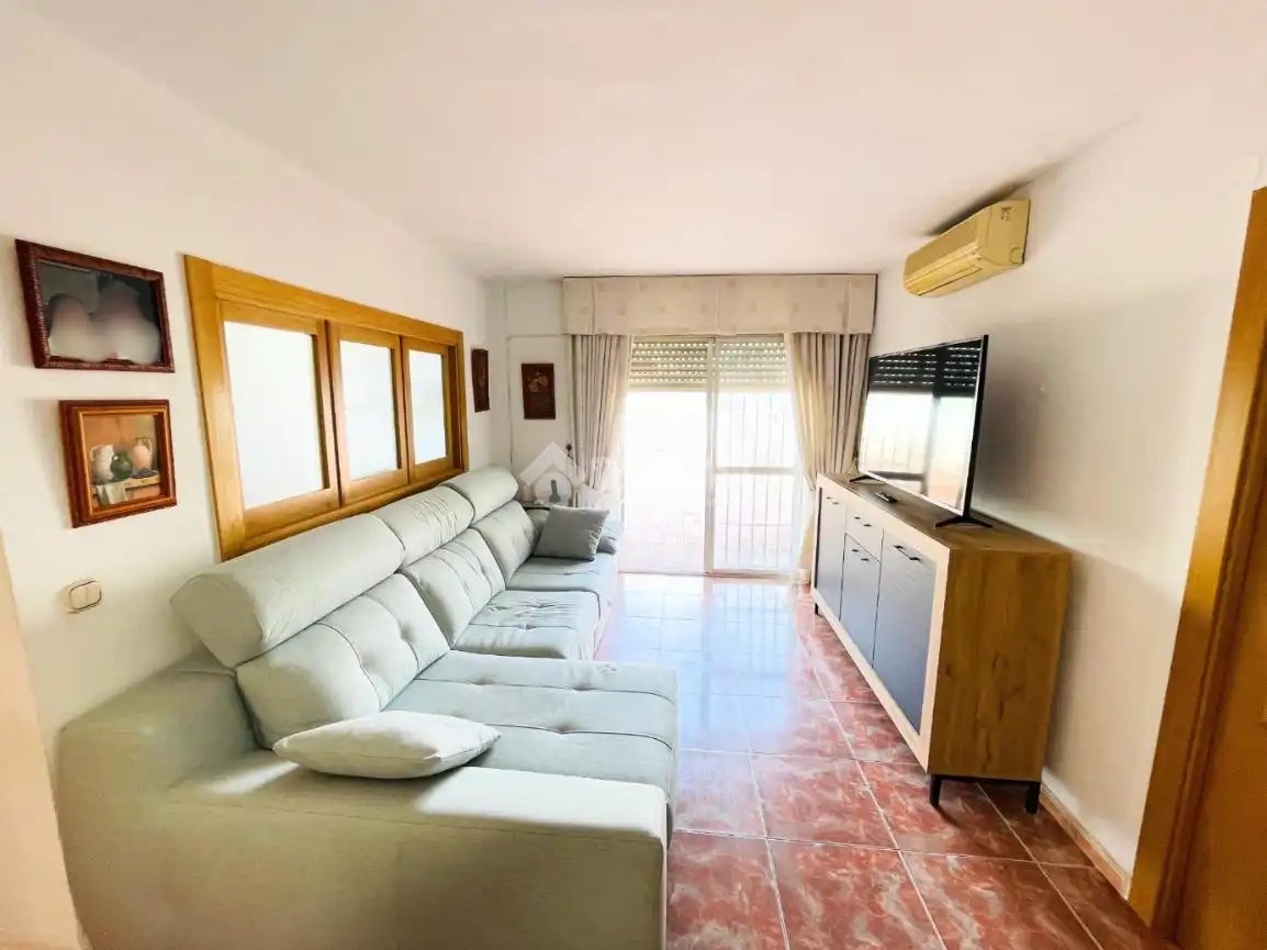 Living room of Flat for sale in Mijas  with Air Conditioner and Terrace