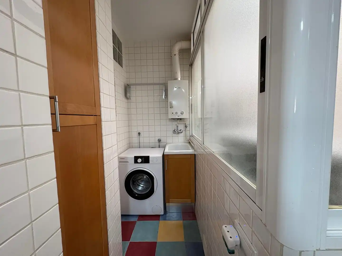 Küche von Wohnung zum Verkauf in Castellón de la Plana / Castelló de la Plana mit Klimaanlage, Heizung und Möbliert