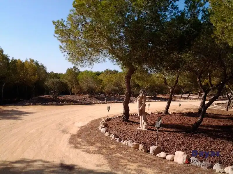 Jardín de Finca rústica en venta en Rojales con Aire acondicionado, Jardín privado y Terraza