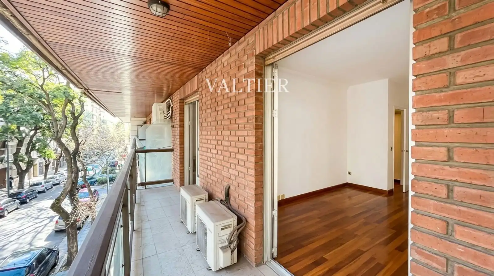 Balcony of Flat for sale in Madrid  with Air Conditioner, Heating and Terrace